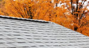 new roof in autumn
